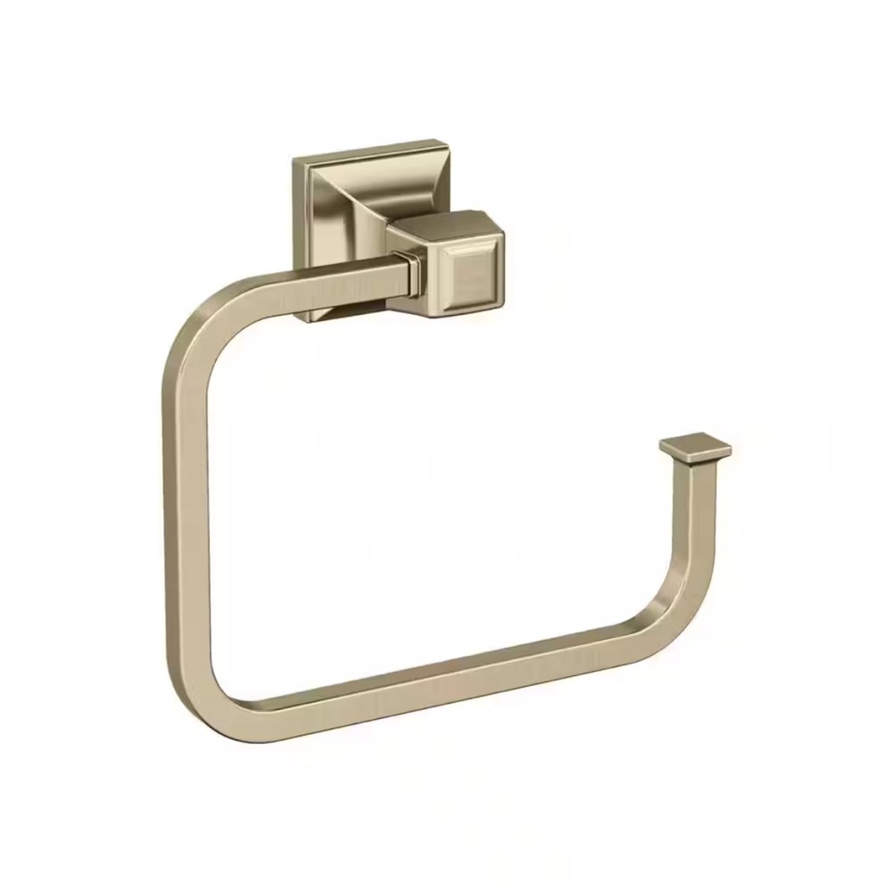 NIB Amerock Champagne Bronze Towel Ring